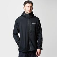 columbia mens cascade ridge ii softshell jacket black black