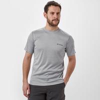 columbia mens zero rules t shirt grey grey