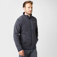 columbia mens altitude aspect full zip fleece grey grey