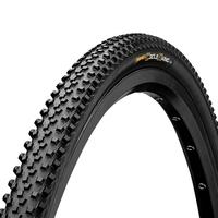 Continental Cyclo X King CX Folding Cyclocross Tyre - 700c x 35mm - Black / Cyclocross / 700c / 35mm
