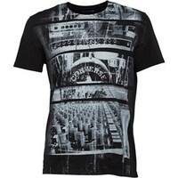 Converse Mens Studio Graphic T-Shirt Converse Black