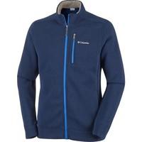 columbia terpin point ii full zip mens fleece jacket in multicolour