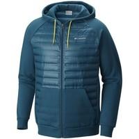 columbia northern comfort hoody mens jacket in blue