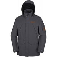 columbia high pass shell mens parka in multicolour