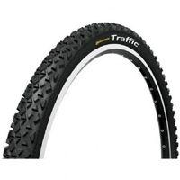 Continental Traffic 26 X 2.1 Inch Reflex Black Tyre With Free Tube