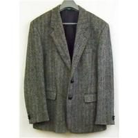 Country Trader black and grey herringbone wool sports jacket Size 40R