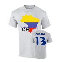 colombia 2014 country flag t shirt guarin 13