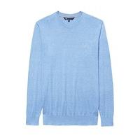 Cotton Linen Crew Jumper