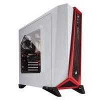 Corsair Carbide Spec Alpha Series Red Led Mid-tower Gaming Case (white/red)