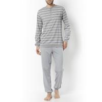 Comfortable Cotton Jersey Striped Pyjamas