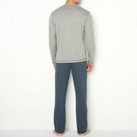 Cotton Jersey Long-Sleeved Pyjamas