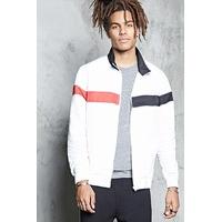 Colorblock High-Neck Jacket