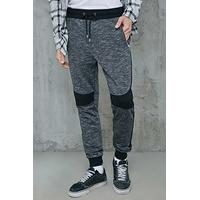 Colorblock Marled Knit Joggers