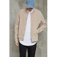 Cotton-Blend Bomber Jacket