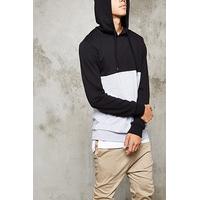 Colorblock Heathered Hoodie