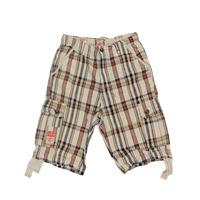 Cougar checked cargo shorts in red - Tokyo Laundry