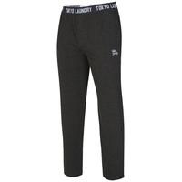 Corsham Jersey Lounge Pants in Charcoal Marl