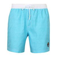 cornwallis swim shorts in pool blue tokyo laundry
