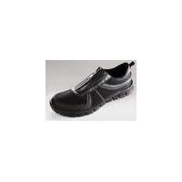Comfortable Shoes with Zip Fastening, black in various sizes