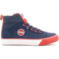 Colmar DURDEN C Sneakers Kid boys\'s Children\'s Shoes (High-top Trainers) in blue