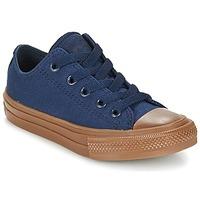 Converse CHUCK TAYLOR ALL STAR II - OX boys\'s Children\'s Shoes (Trainers) in blue