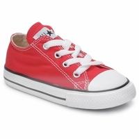 Converse ALL STAR OX boys\'s Children\'s Shoes (Trainers) in red