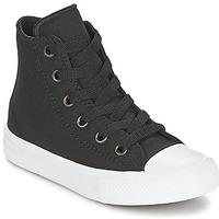 Converse CHUCK TAYLOR All Star II HI boys\'s Children\'s Shoes (High-top Trainers) in black