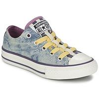 Converse ALL STAR LOOPHOLES OX girls\'s Children\'s Shoes (Trainers) in blue