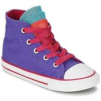 Converse ALL STAR PARTY HI girls\'s Children\'s Shoes (High-top Trainers) in purple
