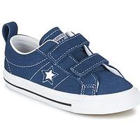 Converse CONVERSE ONE STAR 2V - OX boys\'s Children\'s Shoes (Trainers) in blue