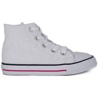 converse all star print boyss childrens shoes high top trainers in whi ...