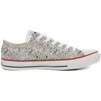 Converse All Star girls\'s Children\'s Shoes (Trainers) in BEIGE