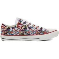 converse all star girlss childrens shoes trainers in white