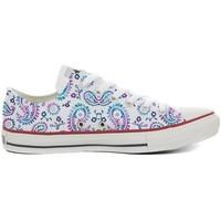 Converse All Star girls\'s Children\'s Shoes (Trainers) in White