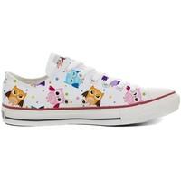 Converse All Star girls\'s Children\'s Shoes (Trainers) in White