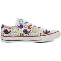 Converse All Star girls\'s Children\'s Shoes (Trainers) in White