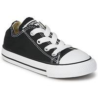 Converse ALL STAR OX girls\'s Children\'s Shoes (Trainers) in black