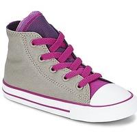 Converse ALL STAR PARTY HI girls\'s Children\'s Shoes (High-top Trainers) in grey