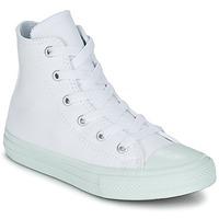 Converse CHUCK TAYLOR ALL STAR II PASTEL SEASONAL TD HI girls\'s Children\'s Shoes (High-top Trainers) in white