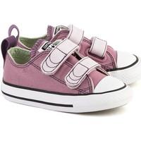 converse chuck taylor all star 2v girlss childrens shoes trainers in p ...