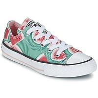 Converse CHUCK TAYLOR ALL STAR WATERMELON OX girls\'s Children\'s Shoes (Trainers) in green