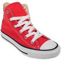 Converse Junior Red All Star Chuck Taylor Hi Trainers boys\'s Trainers in red