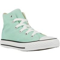 converse pappermint boyss childrens shoes high top trainers in white