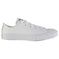 Converse Ox Leather Mono Childrens Trainers