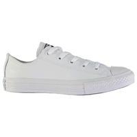 Converse Ox Leather Mono Childrens Trainers