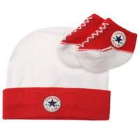 Converse Baby Hat and Bootie Gift Set