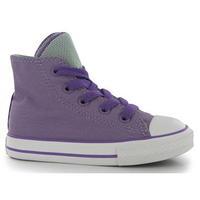 converse party infant hi top trainers