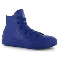 converse rubber childrens hi top trainers