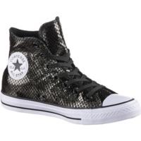 Converse Chuck Taylor All Star Hi Metallic Scaled Leather black/black/white