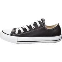 converse chuck taylor all star leather ox black